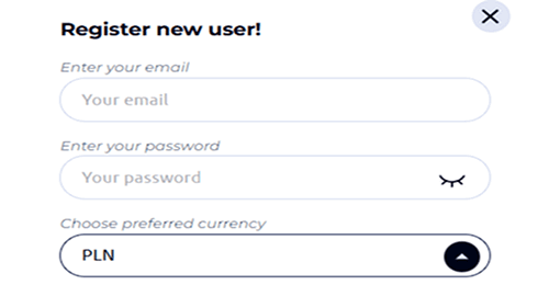 Зареєструйте обліковий запис. Зареєструйте обліковий запис.