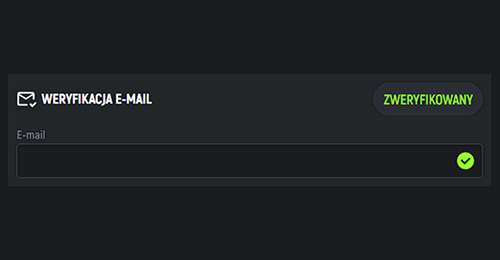 Potwierdź profil. Potwierdź profil.